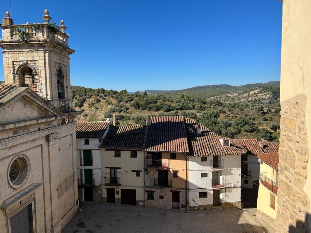 Hotel El Bergantes Zorita del Maestrazgo Esterno foto