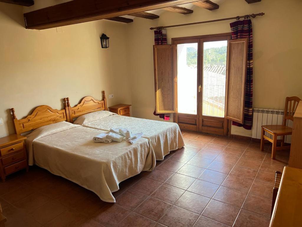 Hotel El Bergantes Zorita del Maestrazgo Esterno foto