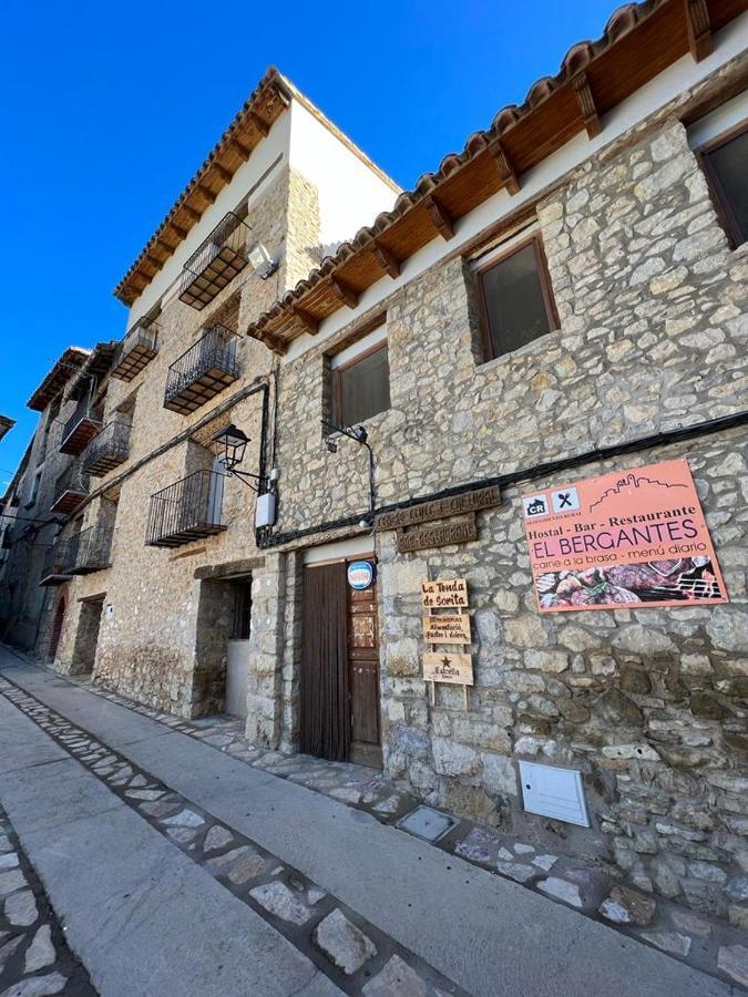 Hotel El Bergantes Zorita del Maestrazgo Esterno foto