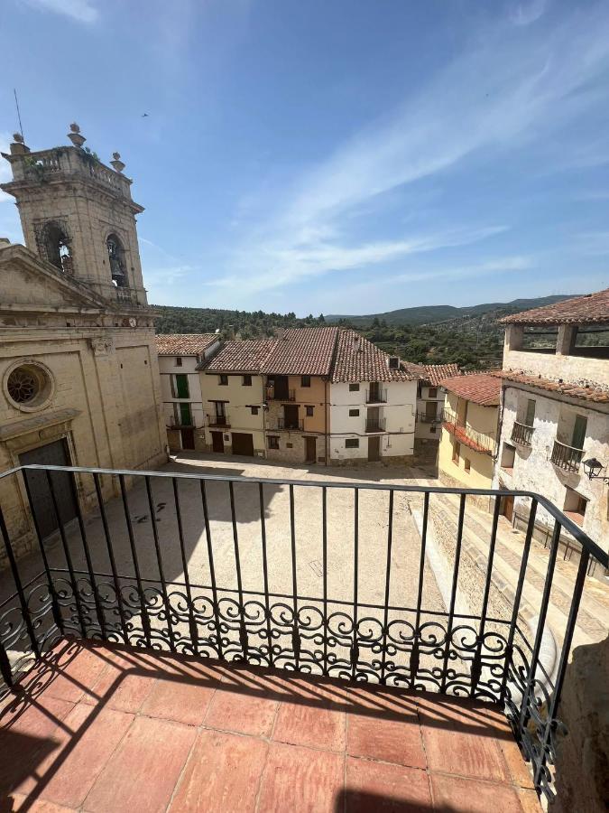 Hotel El Bergantes Zorita del Maestrazgo Esterno foto