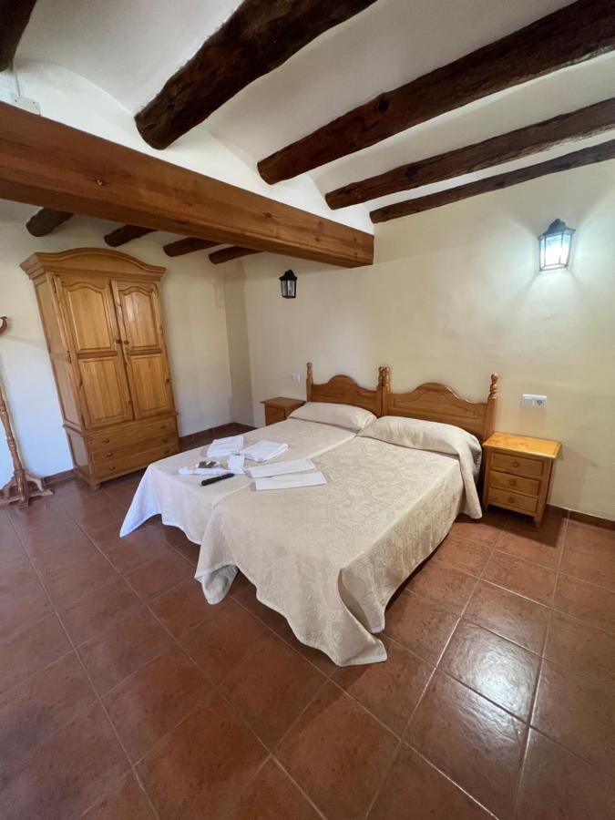 Hotel El Bergantes Zorita del Maestrazgo Esterno foto