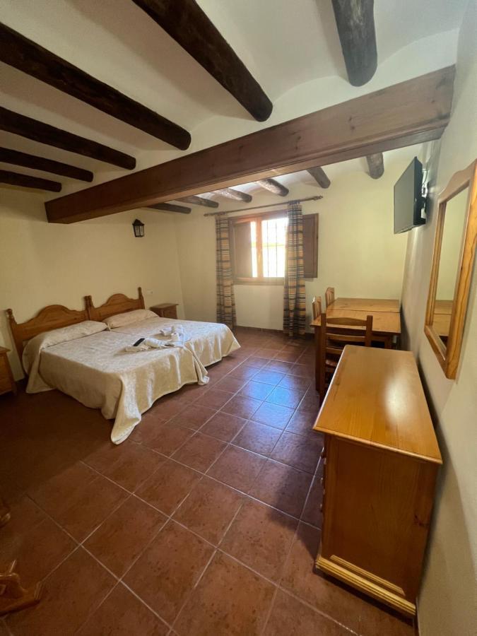 Hotel El Bergantes Zorita del Maestrazgo Esterno foto