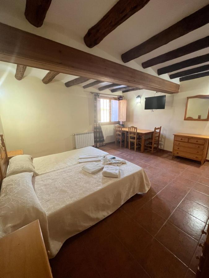 Hotel El Bergantes Zorita del Maestrazgo Esterno foto